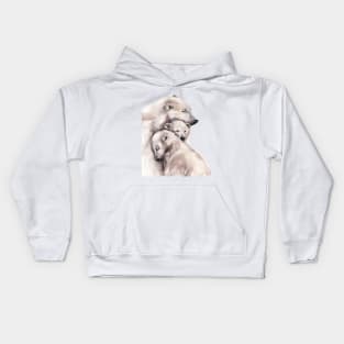 Polar Bears Kids Hoodie